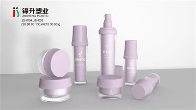 गुंबद के ढक्कन के साथ सफेद प्लास्टिक जार